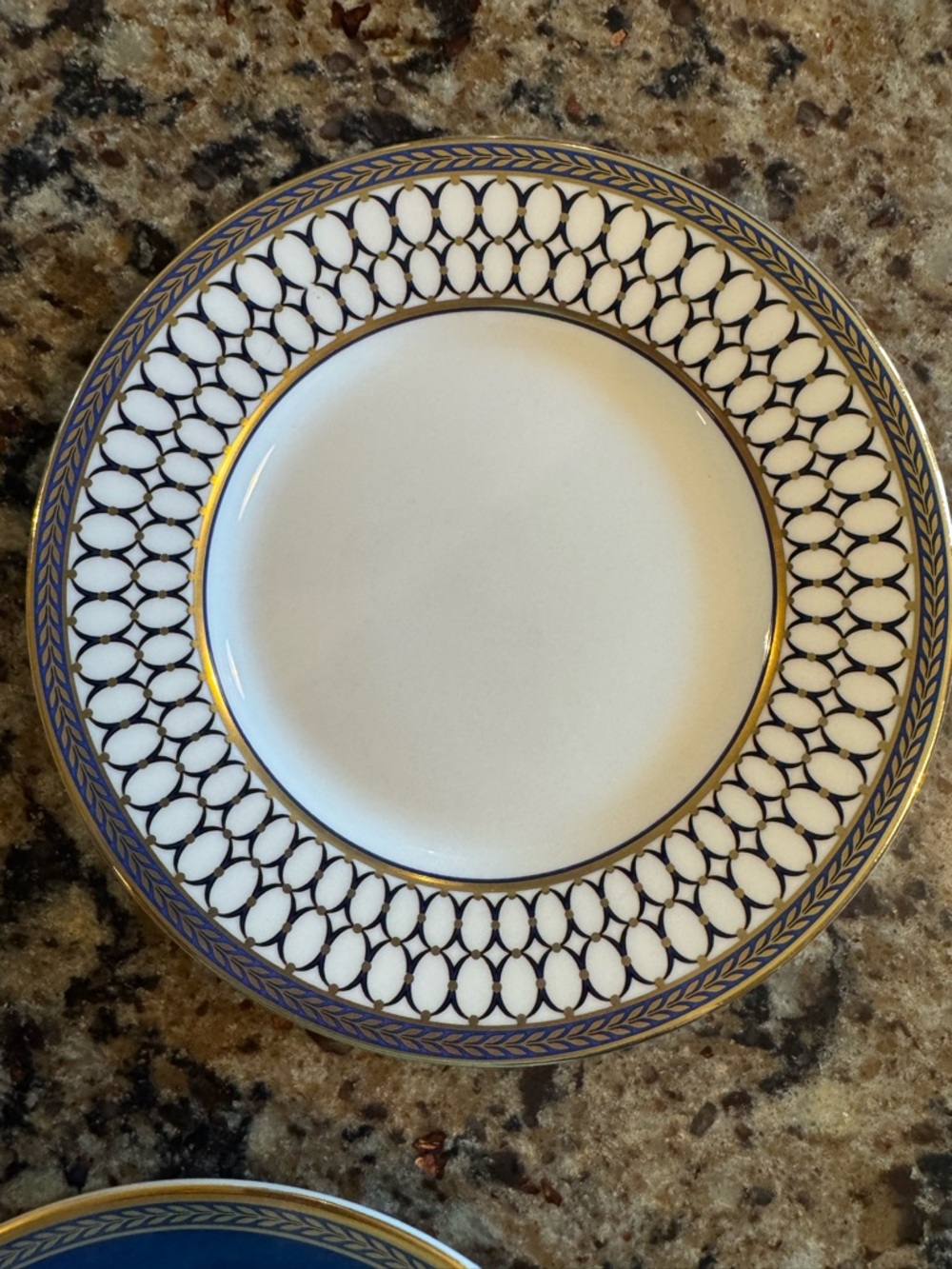 Wedgwood Renaissance Gold  salad plate, 2 saucers, 1 cups, 1 bread and butter